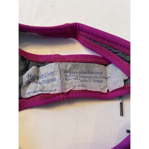 JOLYN Bikini Bottoms Brazil Cut French Mulberry (Purple) Medium New With Tags - Picture 5 of 5